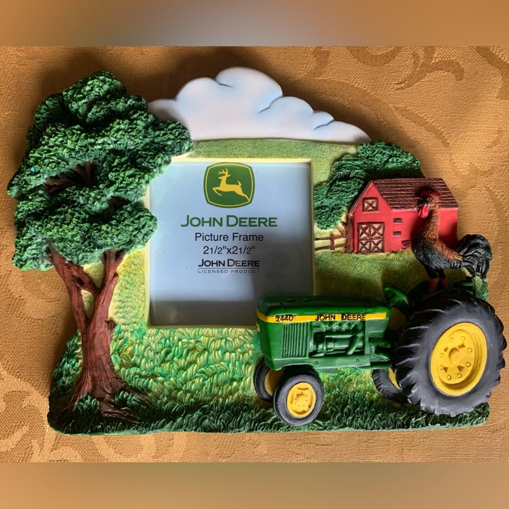 John Deere Enesco Group 2.5x2.5 Picture Frame